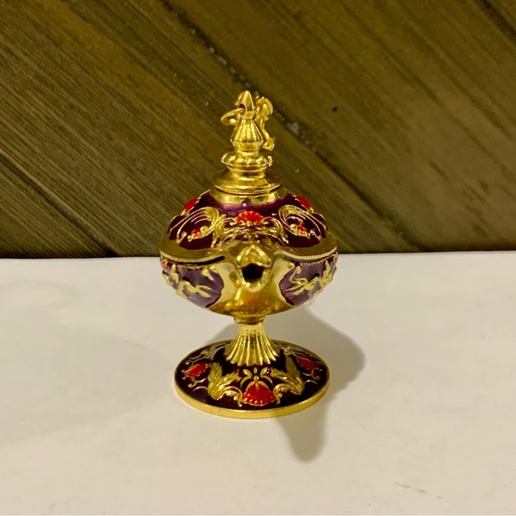 Gold And Purple Mini Genie Lamp #2 - Picture 4 of 9